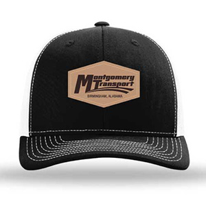 Richardson LEATHER Patch Trucker Cap Thumbnail