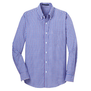 Port Authority Long Sleeve Gingham Shirt Thumbnail