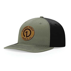 Richardson Leather Patch Trucker Cap - Others First Thumbnail