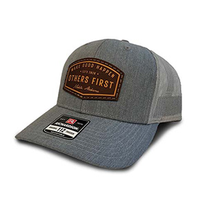 Richardson 112 Leather Patch Cap Thumbnail