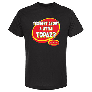 "Thought About Topaz" Unisex T-Shirt Thumbnail