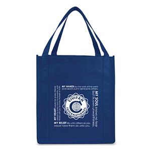 Saturn Jumbo Non-Woven Grocery Tote Thumbnail