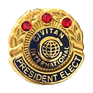 President-Elect Pin (Club) Thumbnail