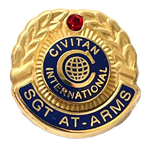 Sergeant-At-Arms Pin (Club) Thumbnail