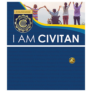 Civitan Club President Lapel Pin / Thumbnail