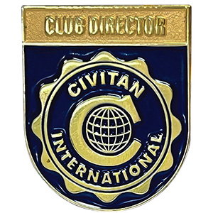 Civitan Club Director Lapel Pin Thumbnail