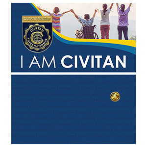 Civitan Club Past President Lapel Pin / Thumbnail