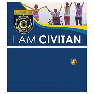 Civitan Committee Chair Lapel Pin / Thumbnail