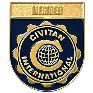 Civitan Member Lapel Pin Thumbnail