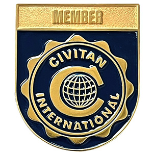 Civitan Member Lapel Pin / Thumbnail