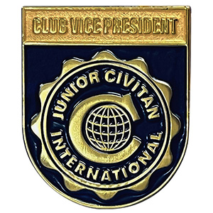 Junior Civitan Club Vice President Lapel Pin Thumbnail