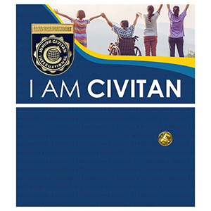 Junior Civitan Club Vice President Lapel Pin / Thumbnail