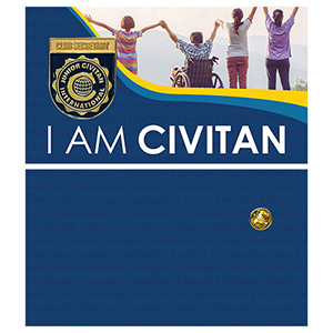 Junior Civitan Club Secretary Lapel Pin / Thumbnail