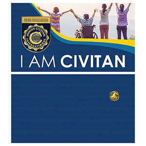 Junior Civitan Club Treasurer Lapel Pin / Thumbnail