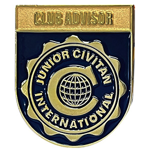 Junior Civitan Club Advisor Lapel Pin / Thumbnail