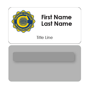 Junior Civitan Name Tag - 2 line Thumbnail