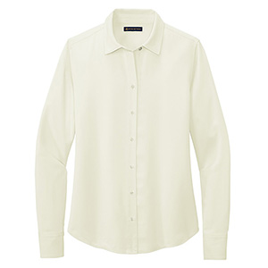 Brooks Brothers® Full-Button Satin Blouse Thumbnail