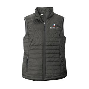 Ladies Packable Puffer Vest Thumbnail