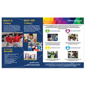 Civitan Brochures Bundle of 25 / Thumbnail