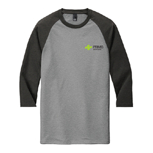 Unisex Raglan 3/4 Sleeve Tee Thumbnail