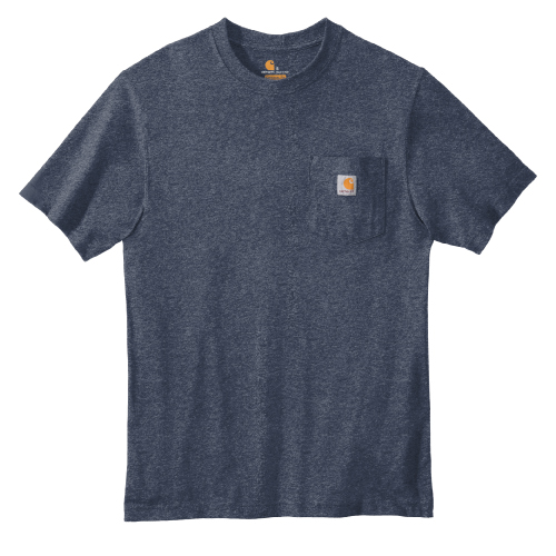 Carhartt Force Short-Sleeve Pocket T-Shirt Heather Grey