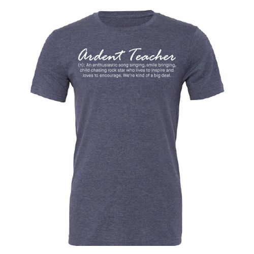 Ardent Teacher T-shirt Image