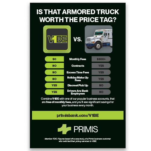 V1BE Half Sheet Flyer