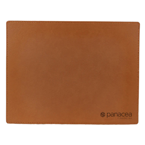 Vegan Leather Mouse Pad