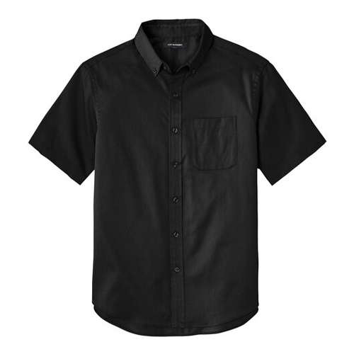 Port Authority® Short Sleeve SuperPro React™ Twill Shirt Image