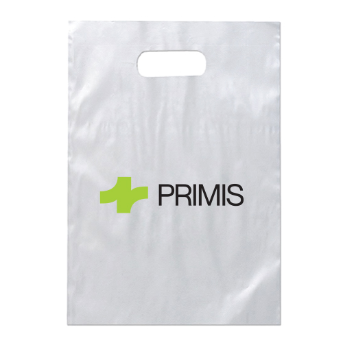 Frosted Clear Die Cut Handle Bag