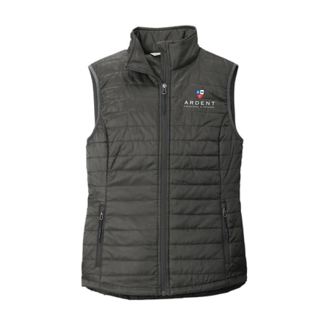 Ladies Packable Puffer Vest Image