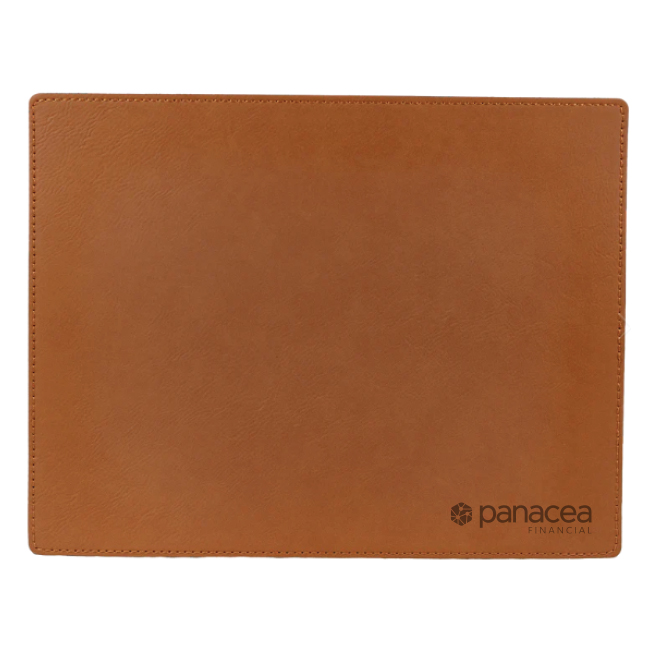 Vegan Leather Mouse Pad