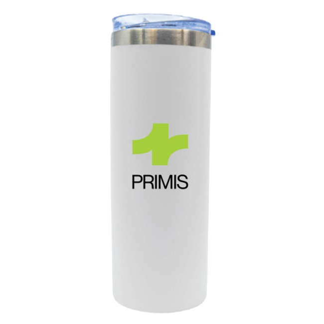 22 oz Rubberized Slim Tumbler