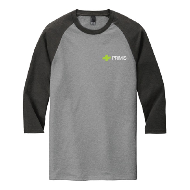 Unisex Raglan 3/4 Sleeve Tee