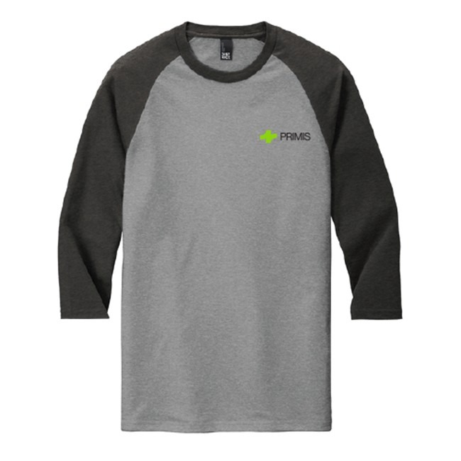 Unisex Raglan 3/4 Sleeve Tee
