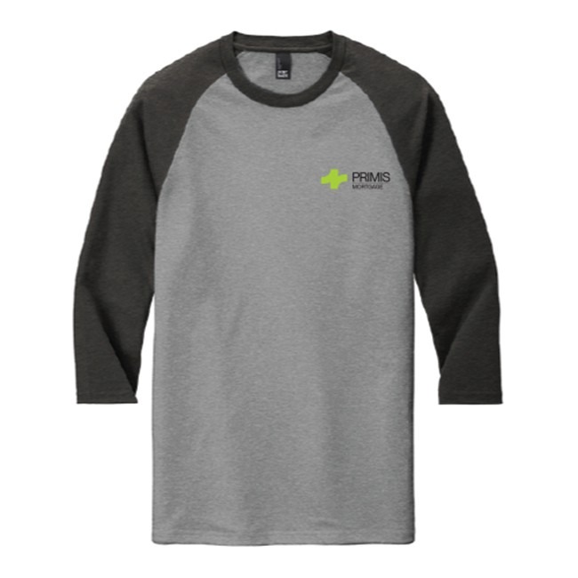Unisex Raglan 3/4 Sleeve Tee